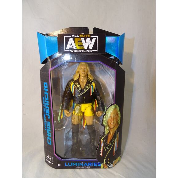 AEW Luminaries S4 #24 Chris Jericho Corazon De Leon Figure NIB Sealed - Picture 1 of 11